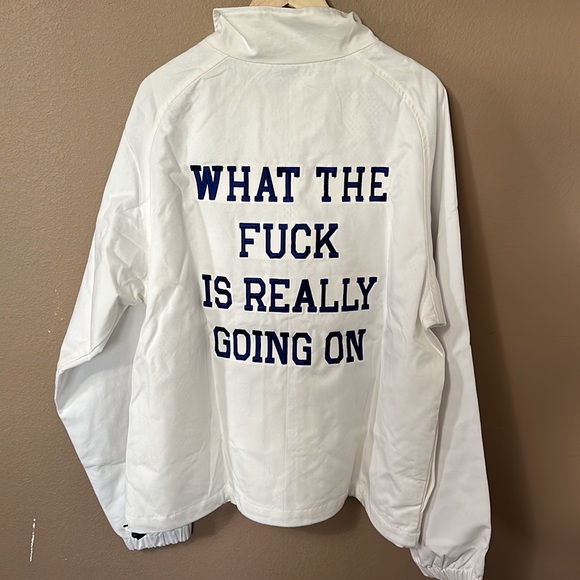 Freshjive trainer jacket WTFIRGO white - Picture 6 of 6